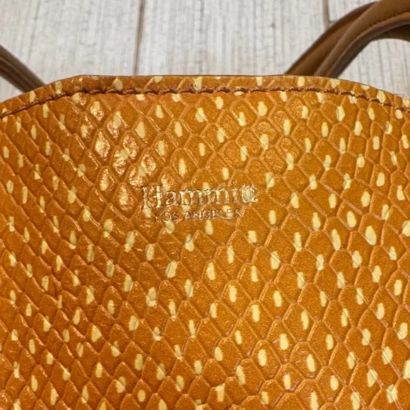 Hammitt Limited Edition Oliver Medium top handle bag - Apricot Tan Snake - Picture 3 of 6